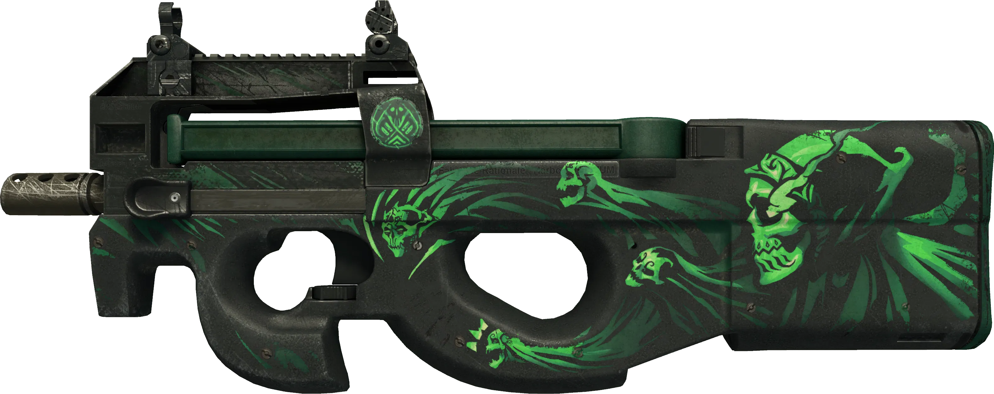 Buy P90 | Grim (Battle-Scarred) | SkinBaron