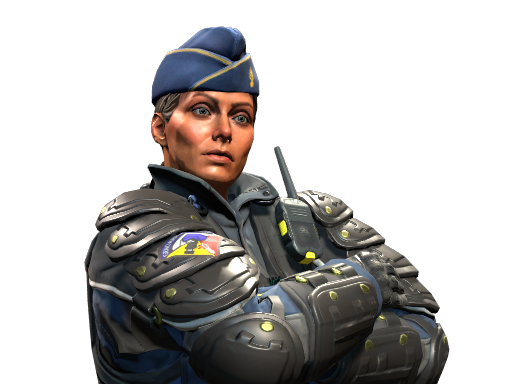 Cheffe d'escadron Rouchard | Gendarmerie nationale
