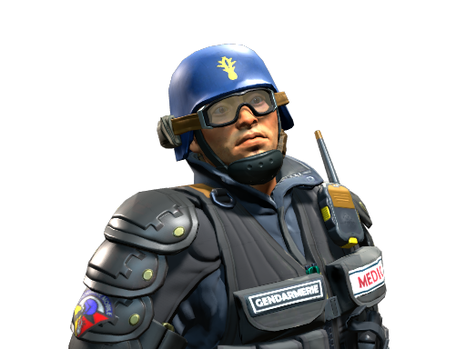 Buy CS:GO/CS2 Exceptional Sous-Lieutenant Medic Skins | SkinBaron