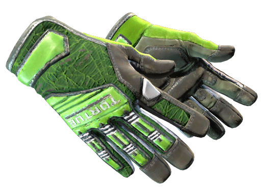 Spezialistenhandschuhe (★) | Smaragdgrünes Netz