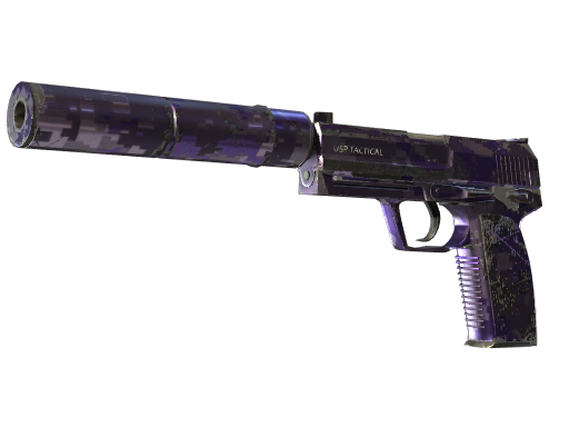 USP-S | Пиксельный камуфляж «Фиолетовый»