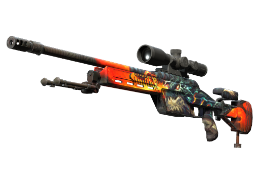 StatTrak™ SSG 08 | Souffle de dragon