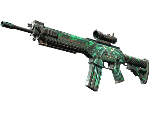 StatTrak™ SG 553 | Dragon Tech