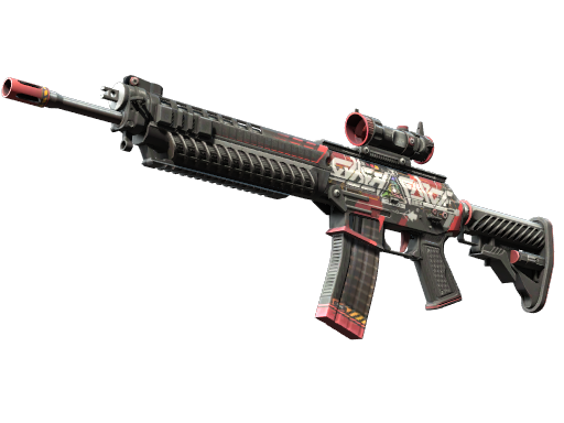 StatTrak™ SG 553 | Cyberforce