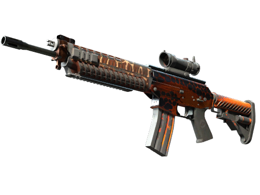 StatTrak™ SG 553 | Tiger Moth