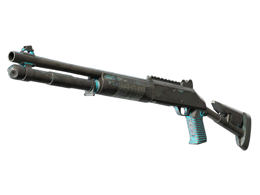 StatTrak™ XM1014 | Fractale bleuie