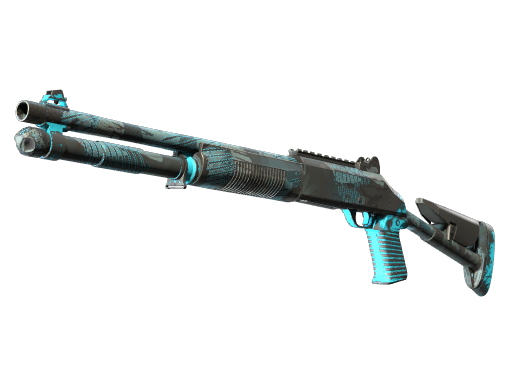 StatTrak™ XM1014 | Fractale bleuie