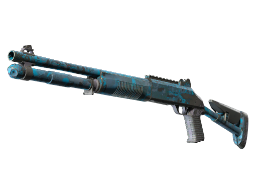 Souvenir XM1014 | VariCamo Blue