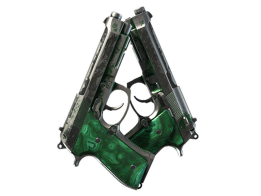 Dual Berettas | Polished Malachite