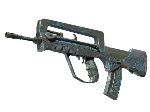 FAMAS | Éclaboussure cyanosée