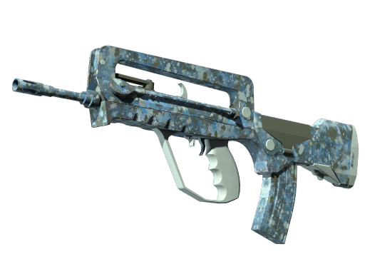 FAMAS | Éclaboussure cyanosée