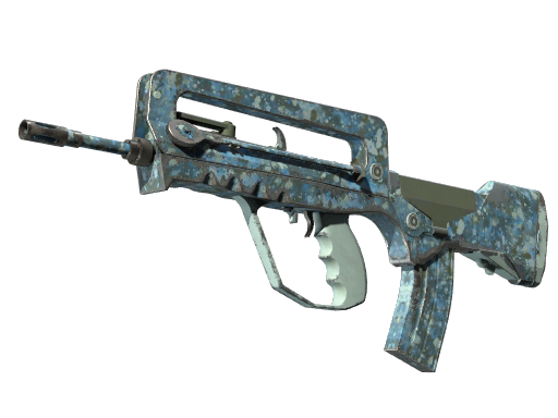 FAMAS | Éclaboussure cyanosée