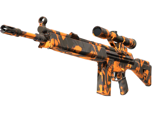 StatTrak™ G3SG1 | Pomarańczowa kraksa