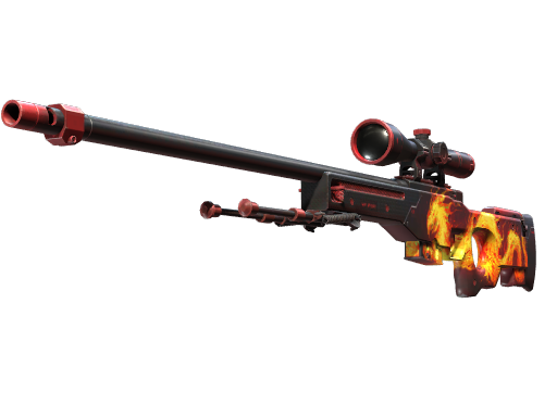 StatTrak™ AWP | Дикое пламя