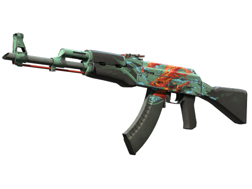 StatTrak™ AK-47 | Revanche aigue-marine