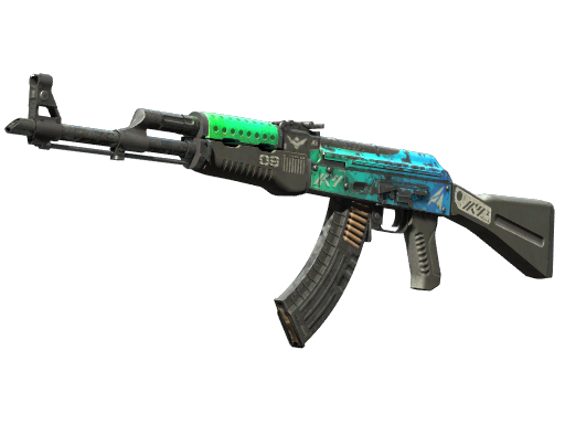 StatTrak™ AK-47 | Ice Coaled