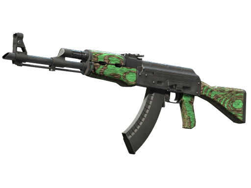 Souvenir AK-47 | Зелёный глянец