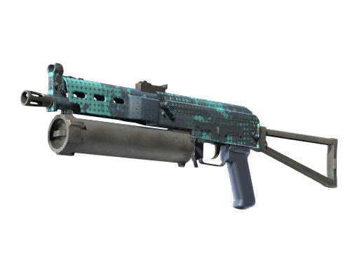 StatTrak™ PP-Bizon | Cobalt Halftone