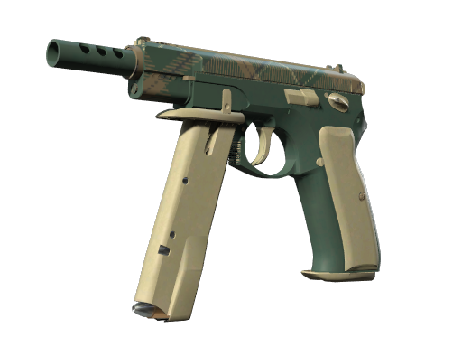 CZ75-Auto | Green Plaid