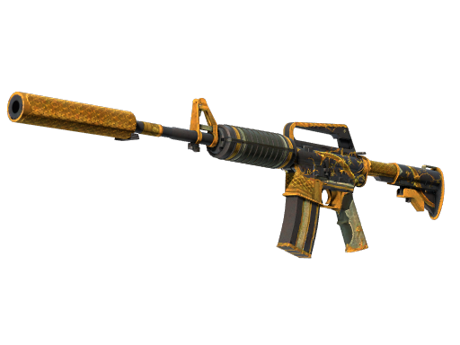 M4A1-S | Serpentin doré