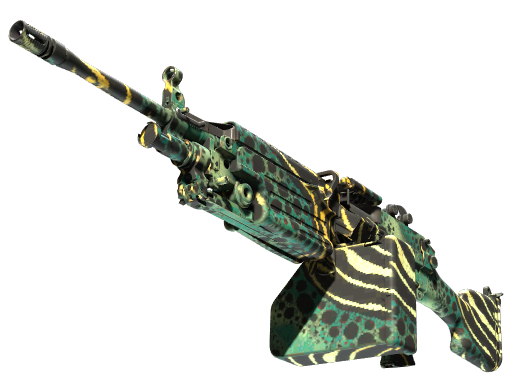 StatTrak™ M249 | Emerald Poison Dart