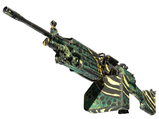 StatTrak™ M249 | Emerald Poison Dart
