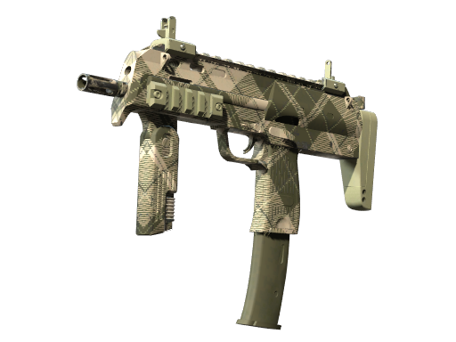 MP7 | Olivgrün kariert