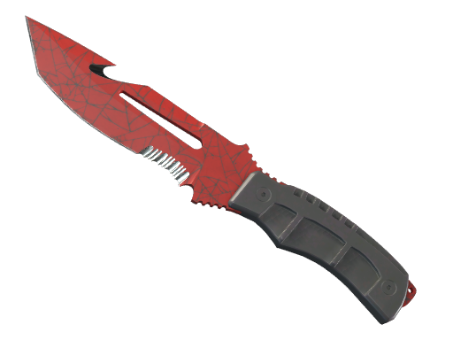 StatTrak™ Survival Knife | Crimson Web