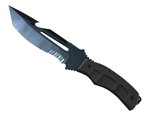 StatTrak™ Survival-Messer (★) | Blauer Stahl