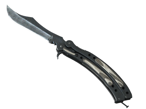 StatTrak™ ★ Butterfly Knife | Black Laminate