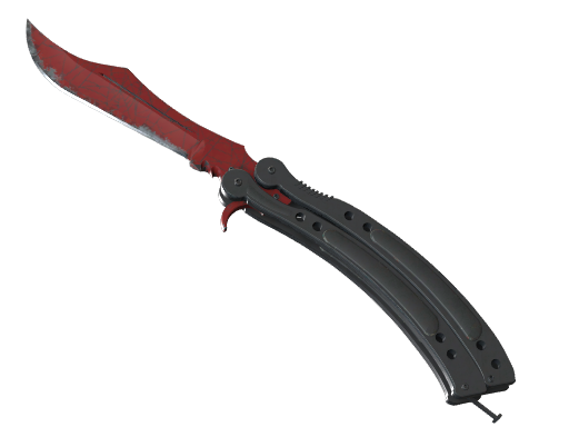 StatTrak™ ★ Butterfly Knife | Crimson Web