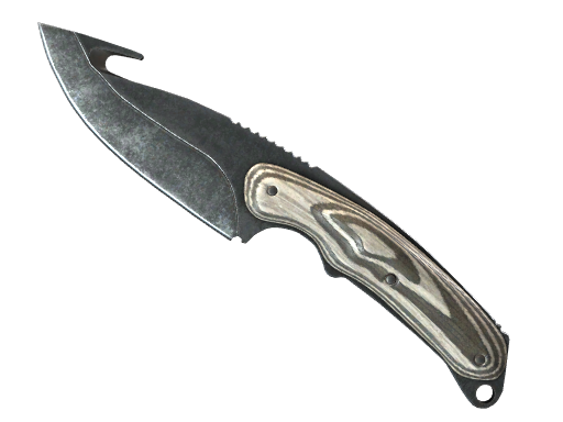 StatTrak™ ★ Gut Knife | Black Laminate