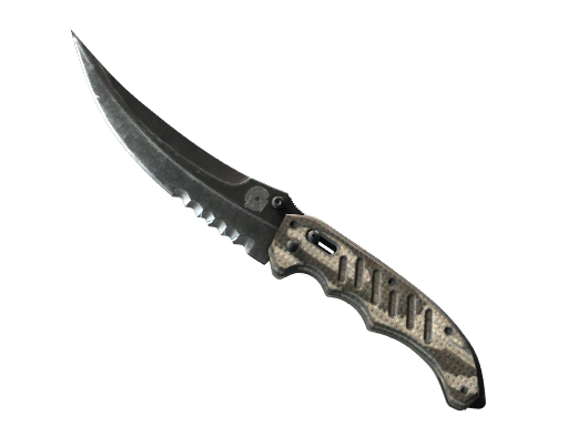 StatTrak™ ★ Flip Knife | Black Laminate