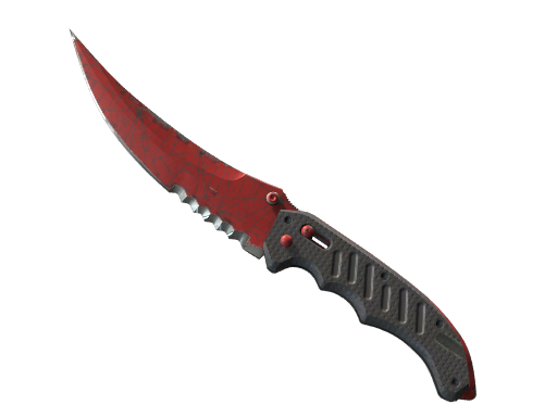 StatTrak™ ★ Flip Knife | Crimson Web