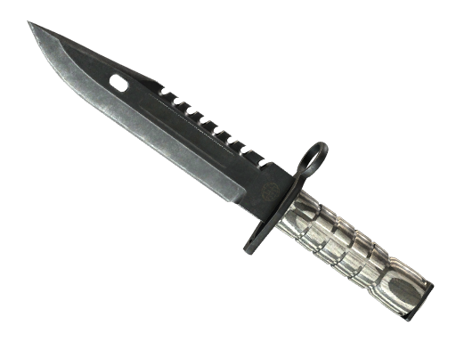 StatTrak™ ★ M9 Bayonet | Black Laminate