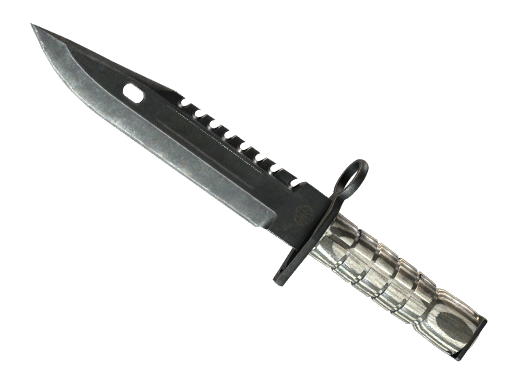 StatTrak™ ★ M9 Bayonet | Black Laminate