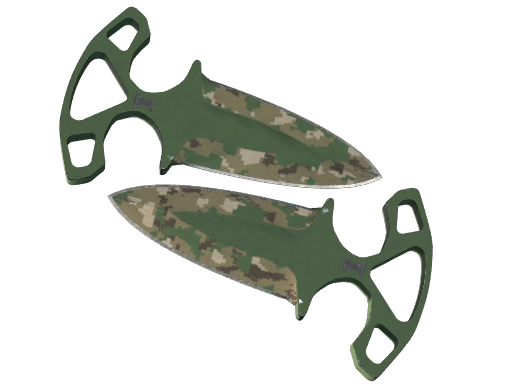 StatTrak™ ★ Shadow Daggers | Forest DDPAT