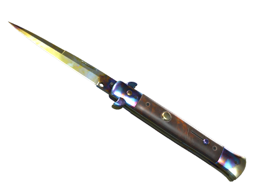 Stiletto Knife | Case Hardened