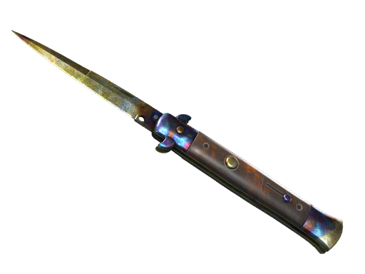 Stiletto Knife | Case Hardened