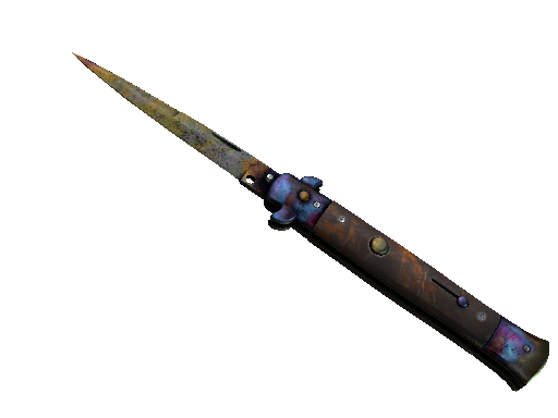 Stiletto Knife | Case Hardened