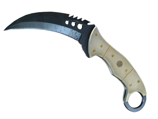 StatTrak™ Talon-Messer (★) | Blauer Stahl