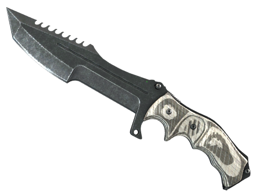 StatTrak™ Huntsman Knife | Black Laminate