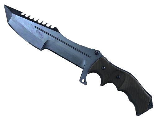 Couteau de chasseur (★) | Acier bleui
