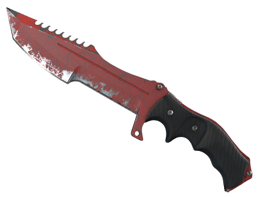 StatTrak™ ★ Huntsman Knife | Crimson Web