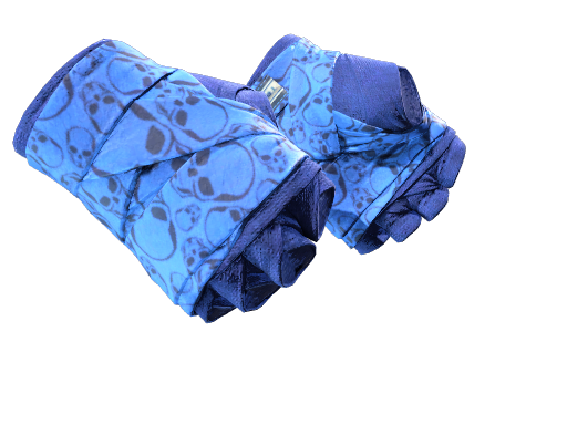 Hand Wraps | Cobalt Skulls