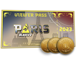 Paris 2023 Viewer Pass + 3 Souvenir Tokens