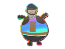 Sticker | Poorly Drawn Balkan (Holo)