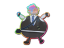 Sticker | Poorly Drawn Number K (Holo)