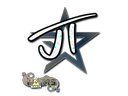 Sticker | JT (Glitter) | Paris 2023