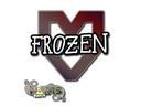Sticker | frozen (Glitter) | Paris 2023